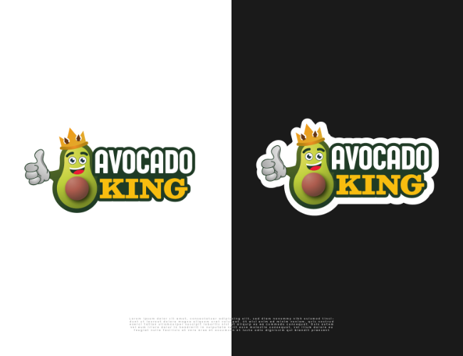 Projektowanie logo dla firm,  Logo na Brand Avocado Dystrybucja, logo firm - Landotech